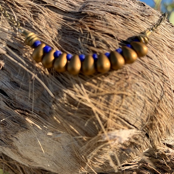 Recycled metals necklace - Picture 3 of 4